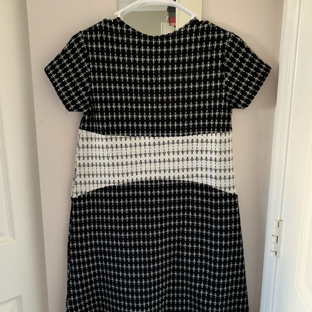 Black Patter Dress - Picture 6 of 7